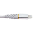 OtterBox (1m/3.3-ft) Braided Fast Charge Lightning 8-Pin to USB-C Cable - White