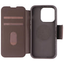 OtterBox Strada Leather Case for MagSafe for iPhone 15 Pro - Espresso (Brown)