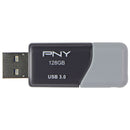 PNY (128GB) Turbo Attaché 3 USB 3.0 Flash Drive - Silver (P-FD128TBOP-GE)