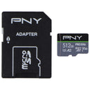 PNY 512GB PRO Elite microSDXC Flash Memory Card w/Adapter - Class 10 U3 100MB/s