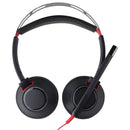 Poly Plantronics Blackwire 5220 Wired Stereo 3.5mm + USB-C/A Headset w/Boom Mic
