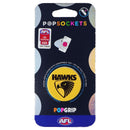 PopSockets PopGrip Expanding Stand Grip w/ Swappable Top - AFL Hawthorn Hawks