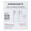 PopSockets PopWallet Series Magnetic Phone Wallet for MagSafe - White