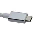 PowerLab 10FT USB-C to USB-C Braided Charge-Sync Cable - White