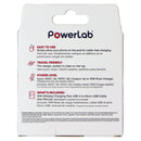 PowerLab 10 Watt Magnetic Wireless Charging Pad - White