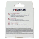 PowerLab 6FT USB-C to Lightning 8-Pin Braided Charge-Sync Cable - White