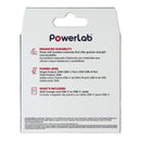PowerLab 32W Wall Charger and 6-Ft USB-C to USB-C Cable - White/Silver