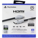PowerA 10ft Ultra High Speed HDMI Cable for PlayStation 5 - Black / White