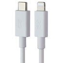 PureGear 20W USB-C Wall & Car Charger w/ USB-C to Lightning 8-Pin Cable - White