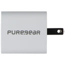 PureGear 20W USB-C Wall & Car Charger w/ USB-C to Lightning 8-Pin Cable - White