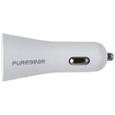 PureGear 20W USB-C Wall & Car Charger w/ USB-C to Lightning 8-Pin Cable - White