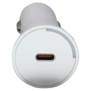 PureGear 20W USB-C Wall & Car Charger w/ USB-C to Lightning 8-Pin Cable - White