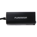 PureGear (24W) USB-C 5-Ft Wall Charger with Extra USB Port - Black