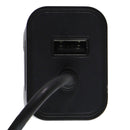 PureGear (24W) USB-C 5-Ft Wall Charger with Extra USB Port - Black