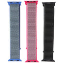 PureGear 3 Pack Nylon & Velcro Watch Band Set for Apple Watch (38/40/41mm)
