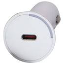 PureGear 20W USB-C Car Charger - White (09293PG)