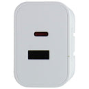 PureGear (42W) USB-A and USB-C Dual Port PD Charger - White (10858PG)