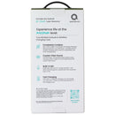 Quikcell QAirBuds+ True Wireless Earbuds with Wireless Charging Case - White
