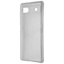 Quikcell Icon Silver Shimmer Case for Google Pixel 6a - Glitter/Clear
