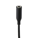 Quikcell Braided Audio Adapter Cable USB-C to 3.5mm Headphone Jack - Black