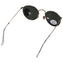 Ray-Ban (RB3447) Round Metal Sunglasses - 50mm - Matte Gold/Polarized G-15 Green