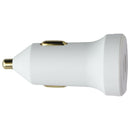 S. Simple 4-Pack Charger/6-Ft Cables/Car Charger Bundle (USB-C/30W) - White/Gold
