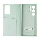 Samsung Smart View Wallet Case for Galaxy S24 Ultra - Light Green (EF-ZS928CGE)