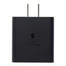 Samsung (50W) Power Adapter Duo USB-C Wall Charger with Cable - Black (EP-T5020)