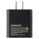 Samsung (50W) Power Adapter Duo USB-C Wall Charger with Cable - Black (EP-T5020)
