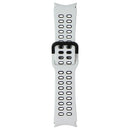 Samsung (20mm, S/M) Extreme Sport Band for Samsung Galaxy Watch4 - White/Black