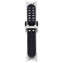 Samsung (20mm, S/M) Extreme Sport Band for Samsung Galaxy Watch4 - White/Black