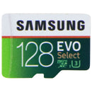 Samsung EVO Select (MB-ME128GA/AM) 128GB 100MB/s (U3) MicroSDXC UHS-I Card