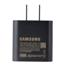 Samsung 25W USB-C Wall Charger with 1m USB-C Cable - Black