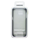 Samsung Galaxy S7 edge Case Clear Protective Cover - Silver Border