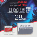 Samsung 128GB EVO Plus microSDXC UHS-I Memory Card with Adapter (MB-MC128H)
