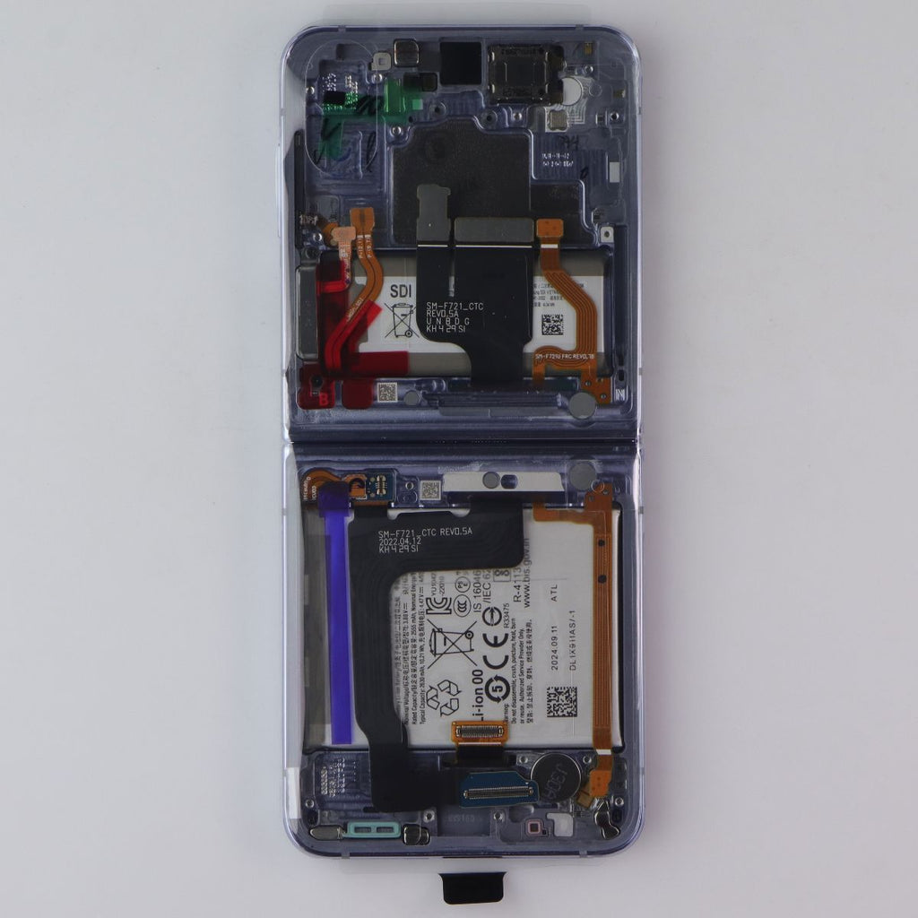 Repair Part SVC LCD Assembly (E/LB/PF) (H) Frame for Galaxy Z Flip4 (F