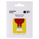 Samsung Friends Flipsuit Card for Galaxy Z Flip6 - Red Sticky Monster Lab