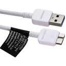 Samsung 5Ft Charge and Sync Cable (ET-DQ11Y1WE) for Micro USB3.0 Devices - White