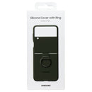 Samsung Official Silicone Cover with Ring for Samsung Galaxy Z Flip4 - Green
