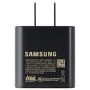 Samsung 25W Super Fast Charging USB-C 5V/3A Wall Charger (EP-T2510) - Black