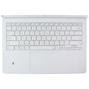 Samsung Book Cover Keyboard for Galaxy Tab S10 Ultra / S9 Ultra - White / AI KEY