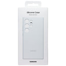 Samsung Official Silicone Case for Samsung Galaxy S24 Ultra - White
