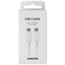 Samsung (1.8 m/5A) USB Cable - USB-C to USB-C - White (EP-DX510JWE)