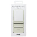 Samsung Flap Eco-Leather Case for Samsung Galaxy Z Flip5 - Cream