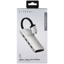 SATECHI Dual USB-C Adapter with 2x 4K HDMI / USB-C PD / Ethernet - Silver