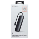 Satechi USB-C Hybrid Adapter with SSD Enclosure - Space Gray