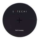 SATECHI Wireless Charger Pad with Fast Charge - Space Gray (ST-WCPM)