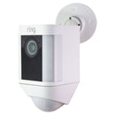 Ring Spotlight Cam Battery HD Security Camera with Two-Way Talk & Siren - White