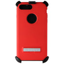 Seidio DILEX Case with Kickstand and Holster for iPhone 7 Plus (Only) - Red