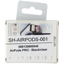 ShellBox Case for Apple AirPods Pro - Black / Clear